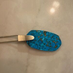 Kendra Scott Turquoise and Gold Necklace